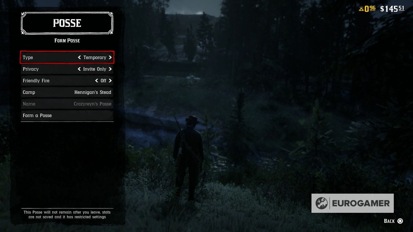 Red Dead Online Posses explained how to make a Posse and join players
